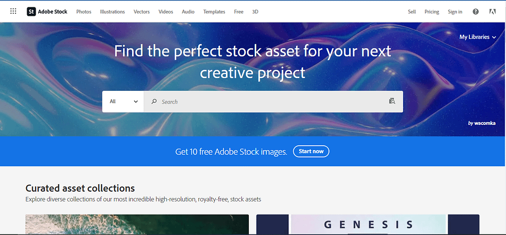 Adobe Stock Anasayfa